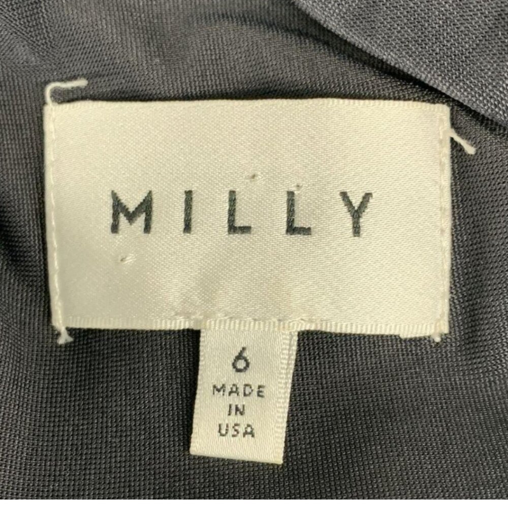 Millie Black Long Sleeved Sequin Turtleneck Mini Dress Womens Size 6 - Picture 4 of 12